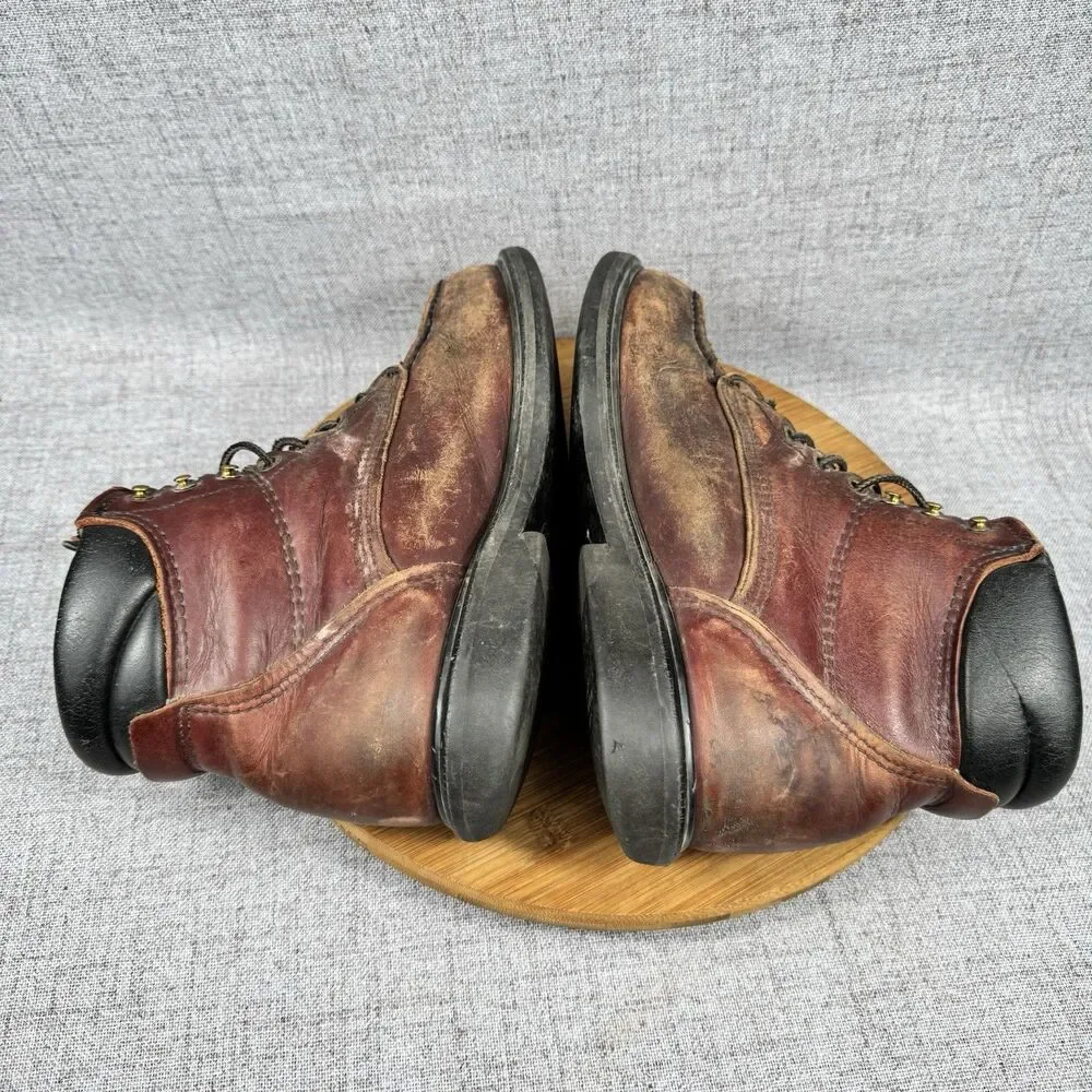 Vintage Red Wing Boots Men's 8 EE Leather Work Supersole 202